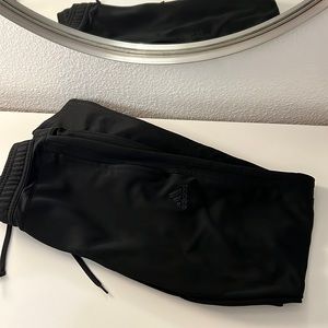 Black Adidas joggers